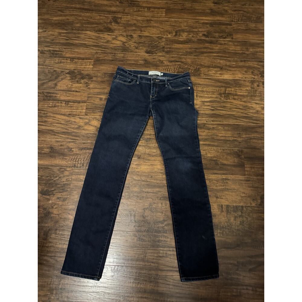 Abercrombie & Fitch 'Erin' Denim Dark Blue Jeans Sz 6R Women Jeans
